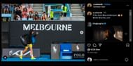 Nick Kyrgios's comment on Cruz Hewitt's post